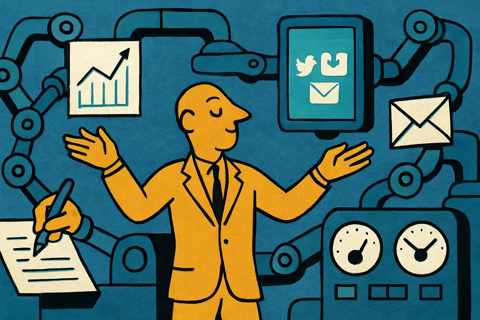 The Rise of the One-Person Marketing Machine